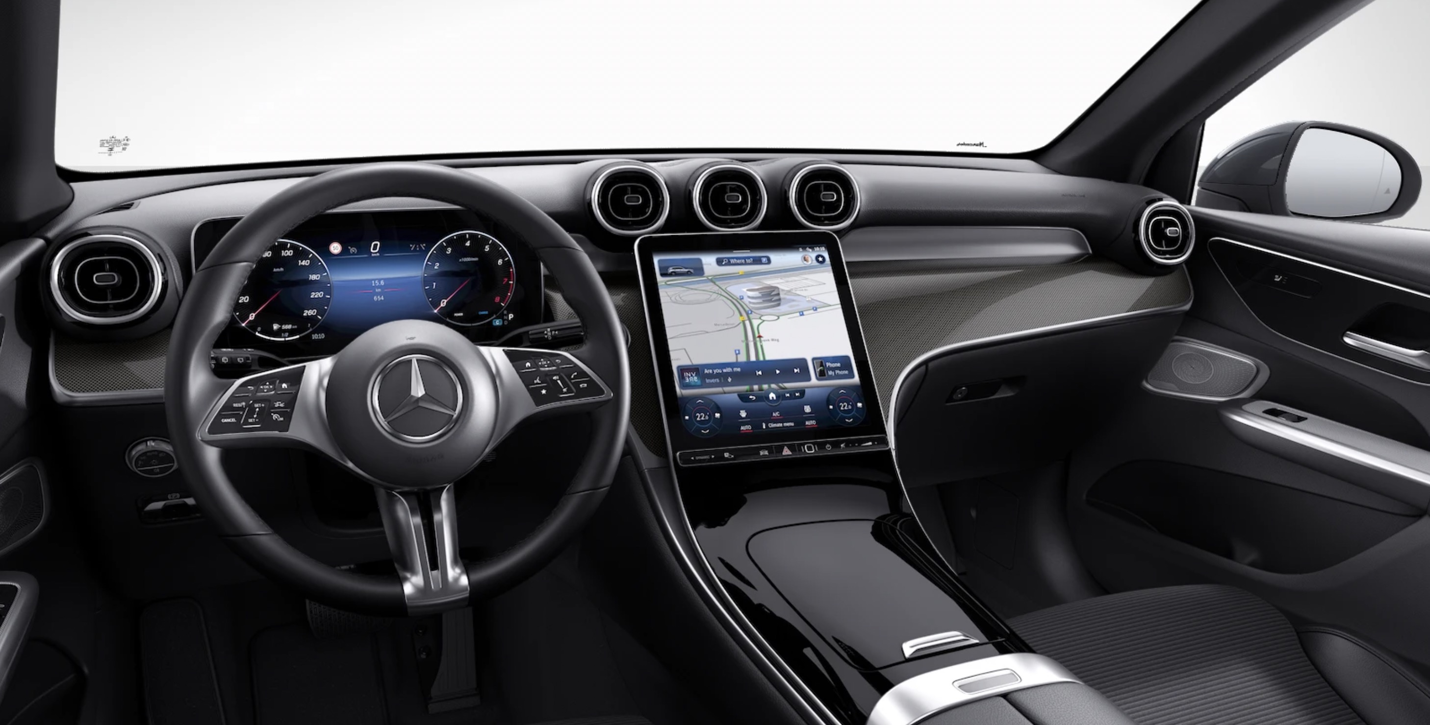 Mercedes GLC 200 4matic 9G-tronic AVANTGARDE | novinka 2023 | nové SUV | stylové moderní sportovní | první objednávky online | nová auta ve výrobě | skladem | eshop | max výbava | super cena | online autosalon | AUTOiBUY.com